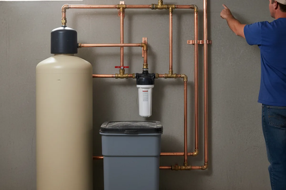 Whole-house water treatment system installed in Germantown